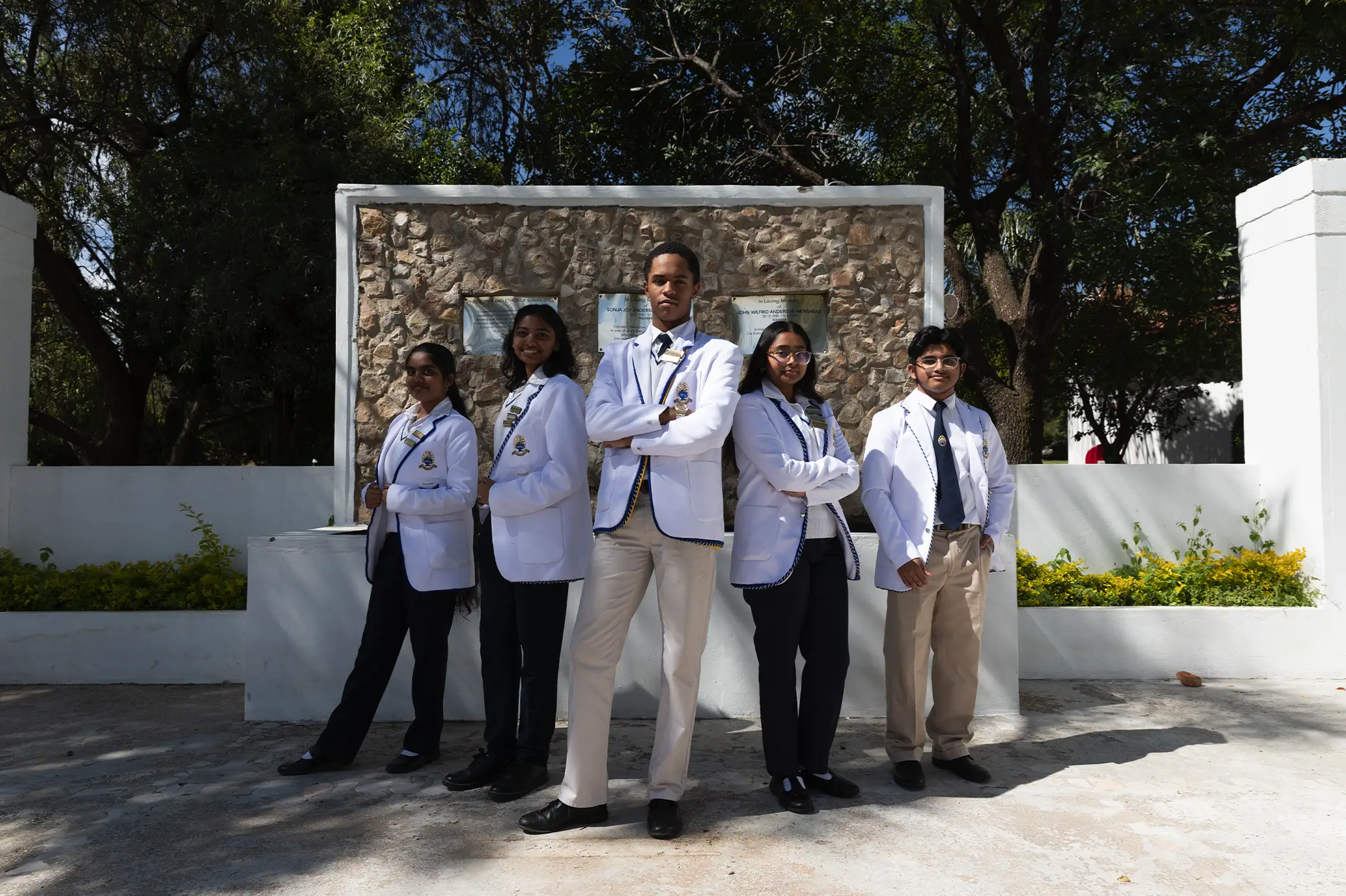 Summerhill College prefects and leadership